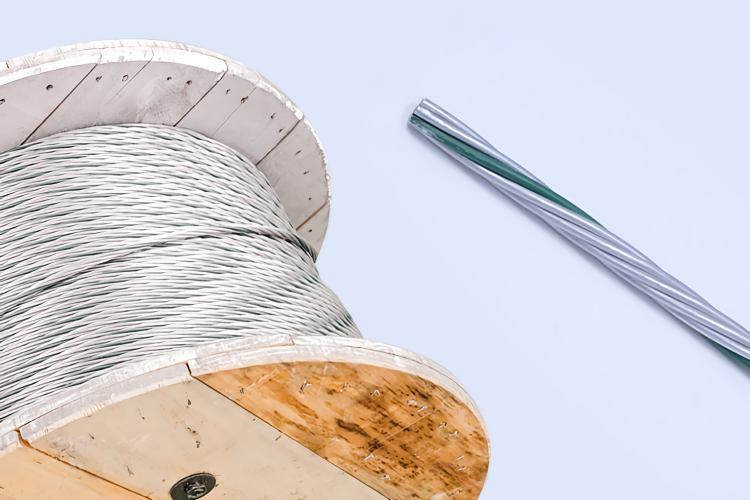 アルミ覆鋼より線の写真