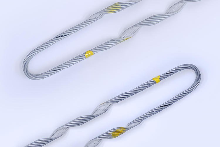 ワイヤロープ用巻付グリップの写真